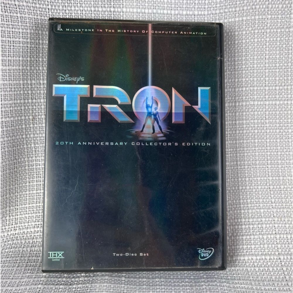 Disney 20th Anniversary Tron 2 Disc DVD Set Movie Classic